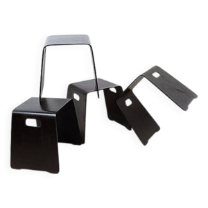 Set of 4 Stackable Wooden - 2016