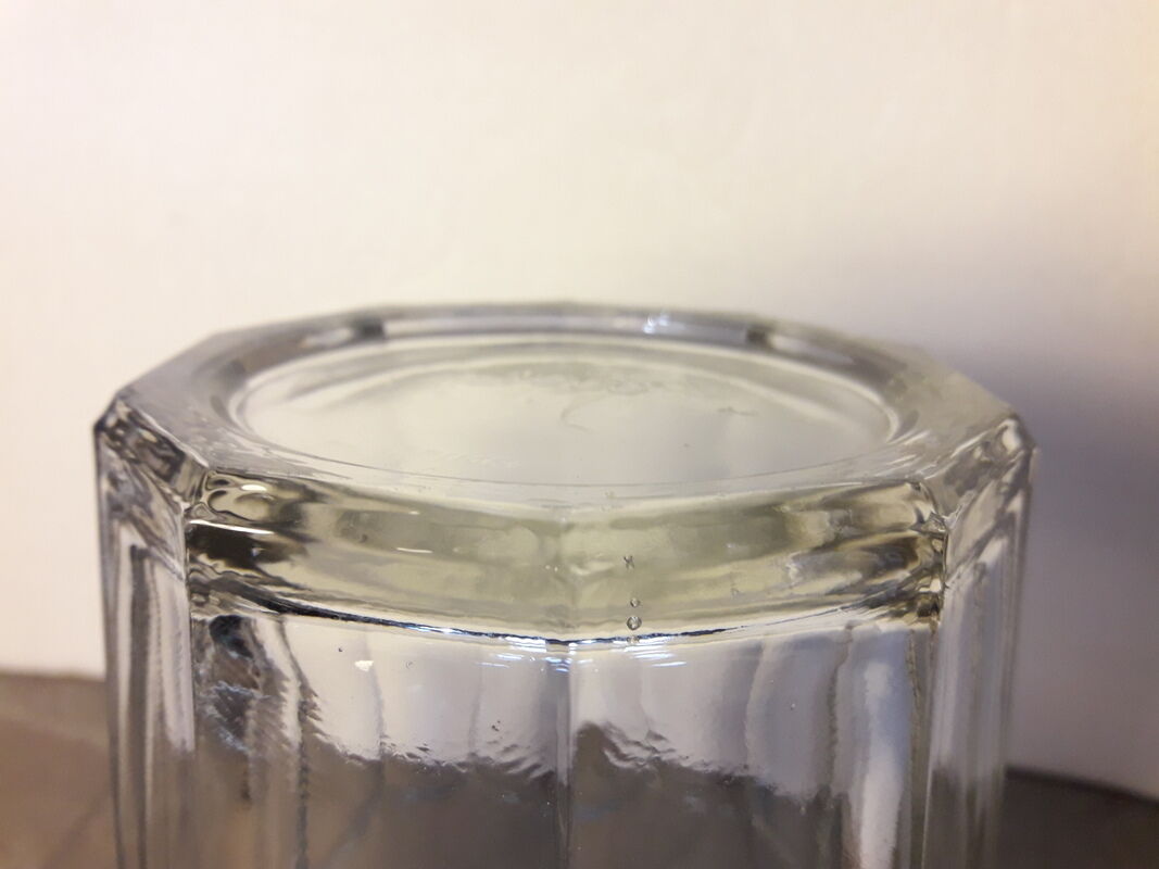 Jam jar glass
