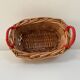 Miniature rattan basket from the 70s