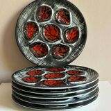 Oyster plates MBFA Pornic