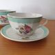 Pair of ceramic cups Badonviller French manufacture
