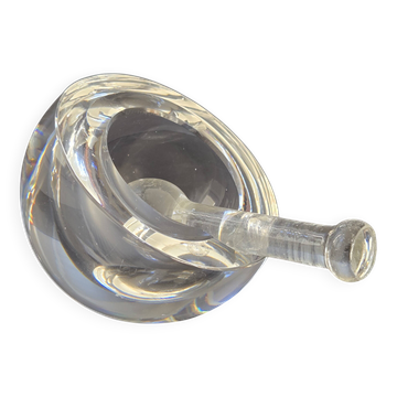 Cendrier vintage en cristal de Saint-Louis