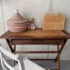 Bureau coiffeuse sur tréteau