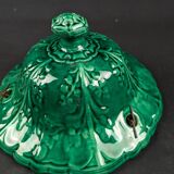 Hanging planter in Majolica slip