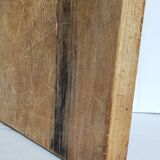 Cutting board in old solid wood