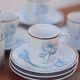 Set of 8 cups and saucers Deshoulieres Limoges