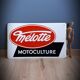 Plaque publicitaire Melotte