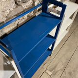 Set of three vintage folding shelves