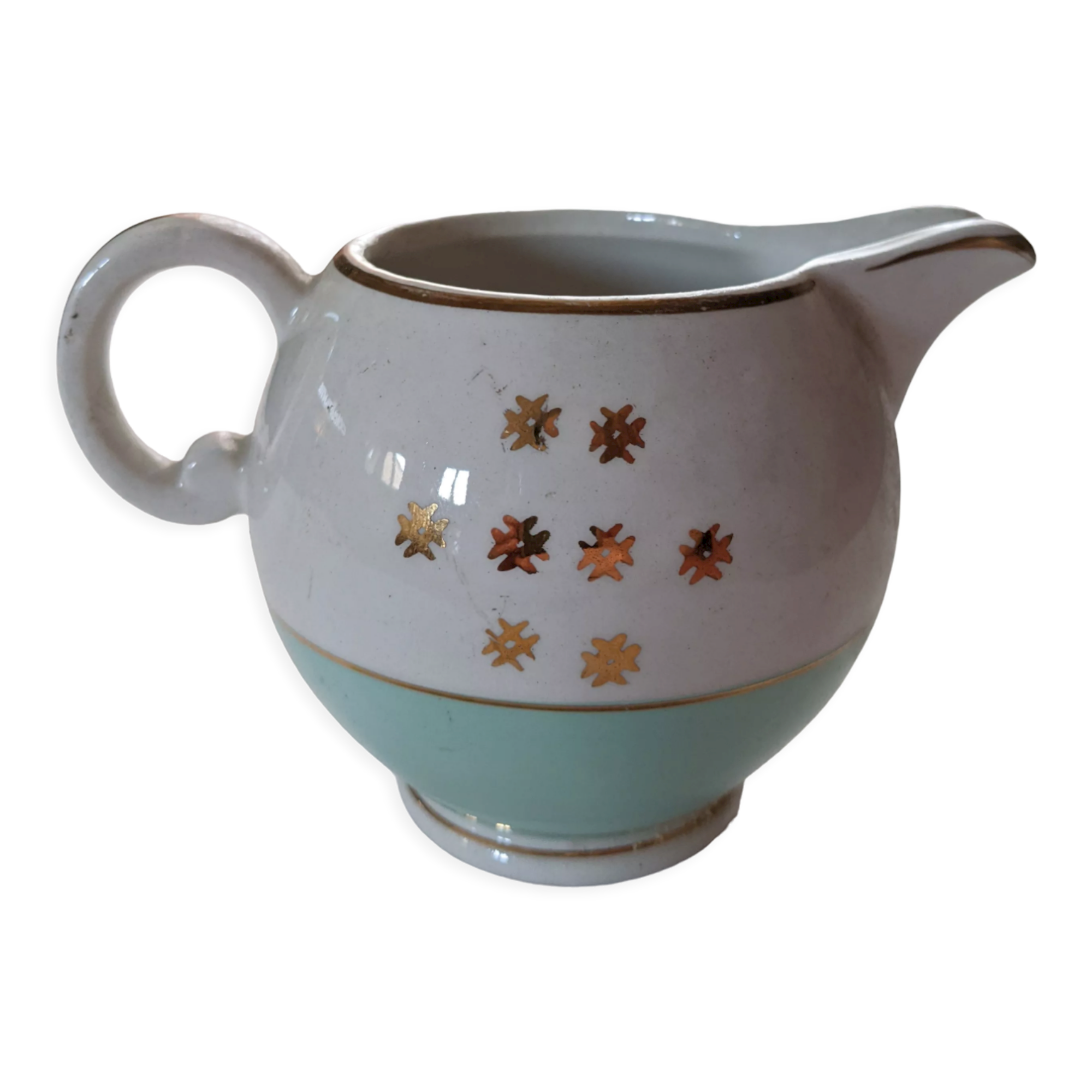 Cream pot with vintage coulis sauce Lunéville