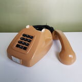 Vintage caramel Swiss touch phone