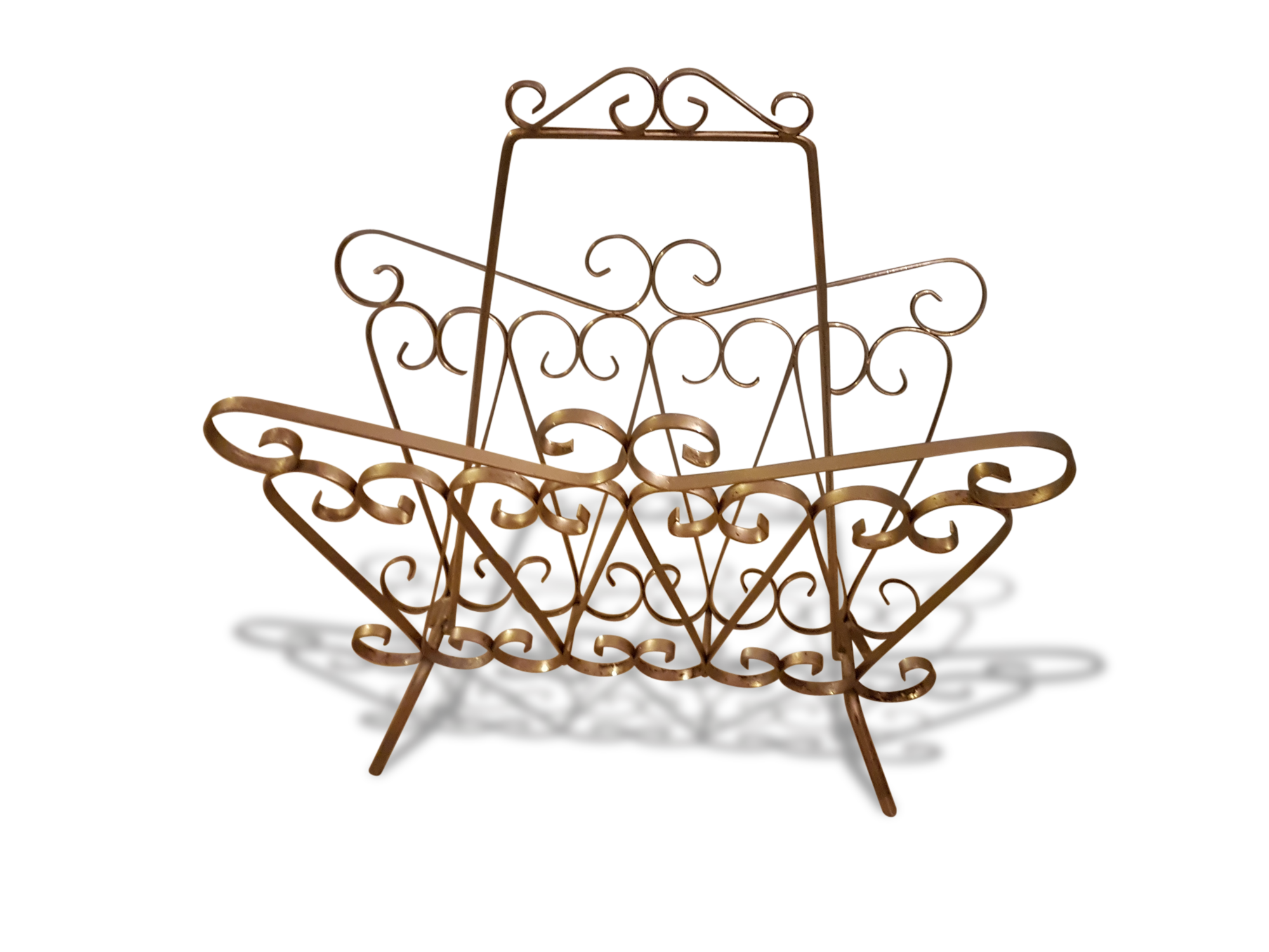 Review door Butterfly gold vintage metal