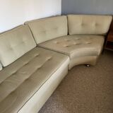 Vintage 2-Piece Modular Sofa