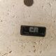 Ensemble briquet et cendrier en travertin Cerri Nestore Italy