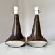Paire de lampes de table Marianne Starck, Michael Andersen, Danemark, années 1970, ensemble de 2.