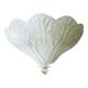 Venetian Vintage Trasparent Graniglia Murano Glass Flush Mount