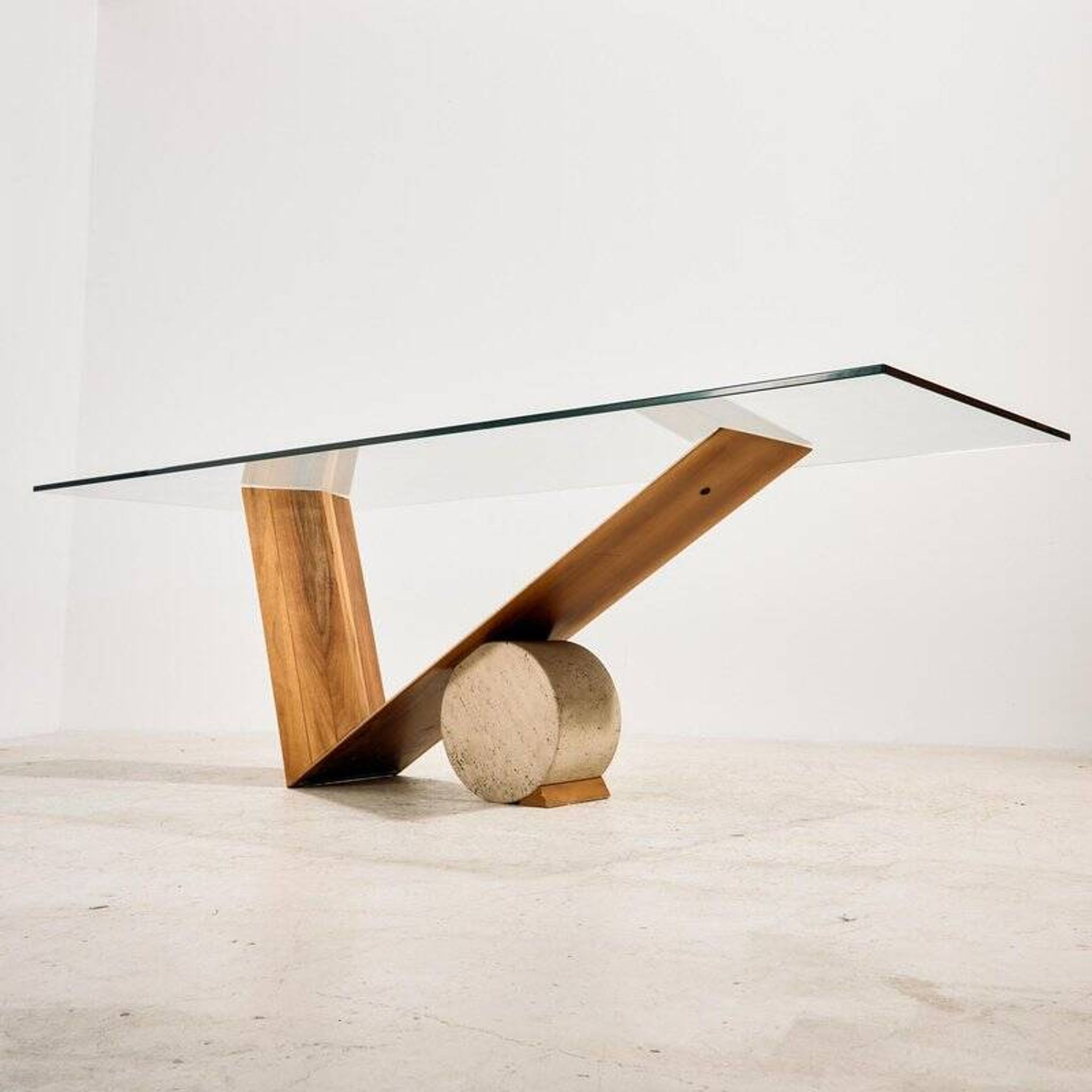 Valentino Dining Table by Emanuele Zenere for Cattelan Italia, 1990s