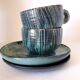 Pair of ceramic lunches Accolay 50s