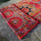 Vintage Moroccan Berber carpet Boujaad by Khenifra XXL 352x174 cm