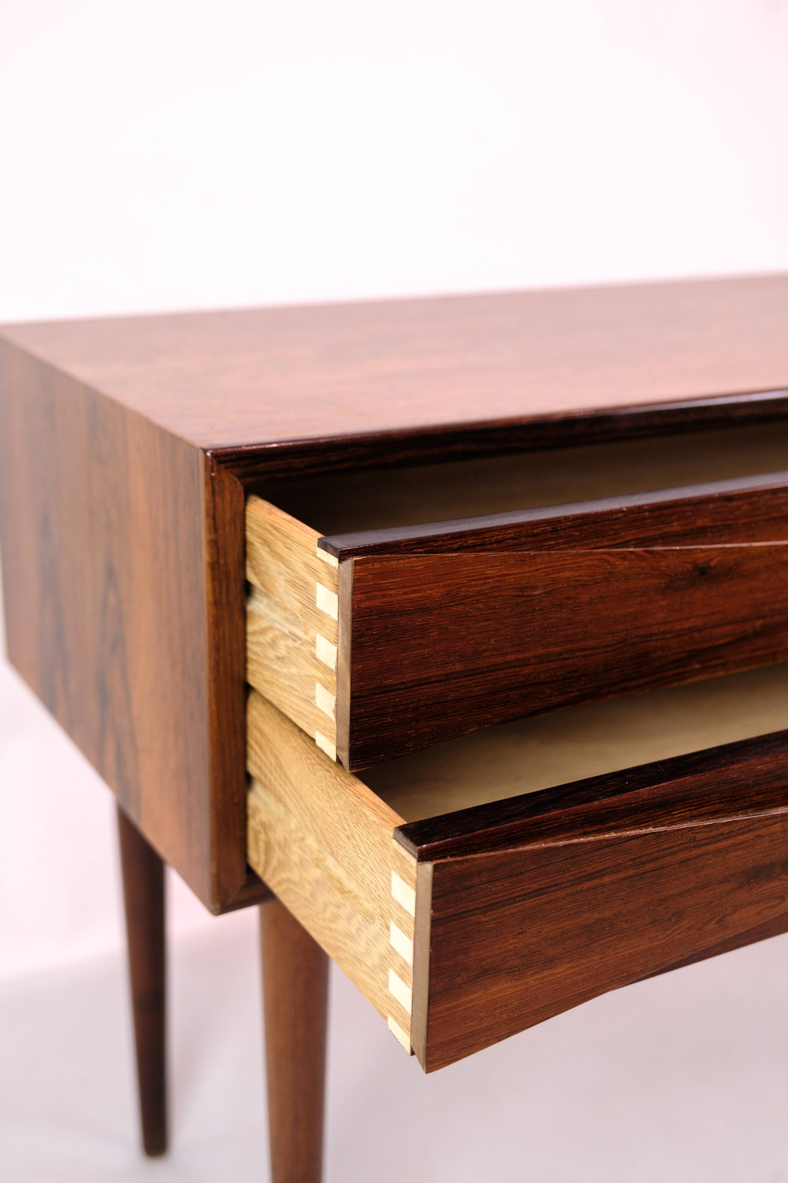 Small Chest Of Drawers Made In Rosewood By Arne Vodder From 1960s