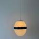 Plexiglass ceiling light in the shape of an egg, 1960s, Italy