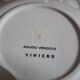 Cheese plates earthenware of Gien Anjou vinicole Vihiers