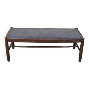 table basse 1960 plateau - ardoise