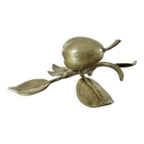 Antique bronze jewellery box, small catchall, Art Nouveau, 1920s