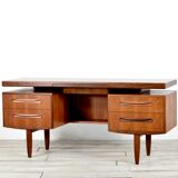 Danish style mid-century teak desk Kofod Larsen for G-Plan
