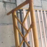 Lit bambou rotin vintage