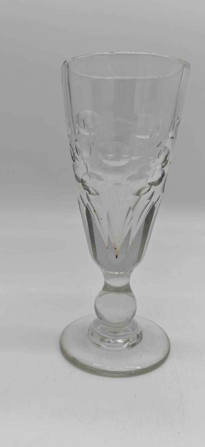 Large 19th century absinthe glass