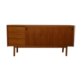 60s teak sideboard 2 sliding doors