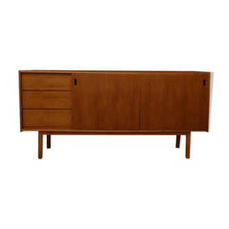 60s teak sideboard 2 sliding doors
