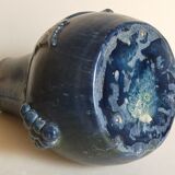 19th century grapes barbotine pitcher