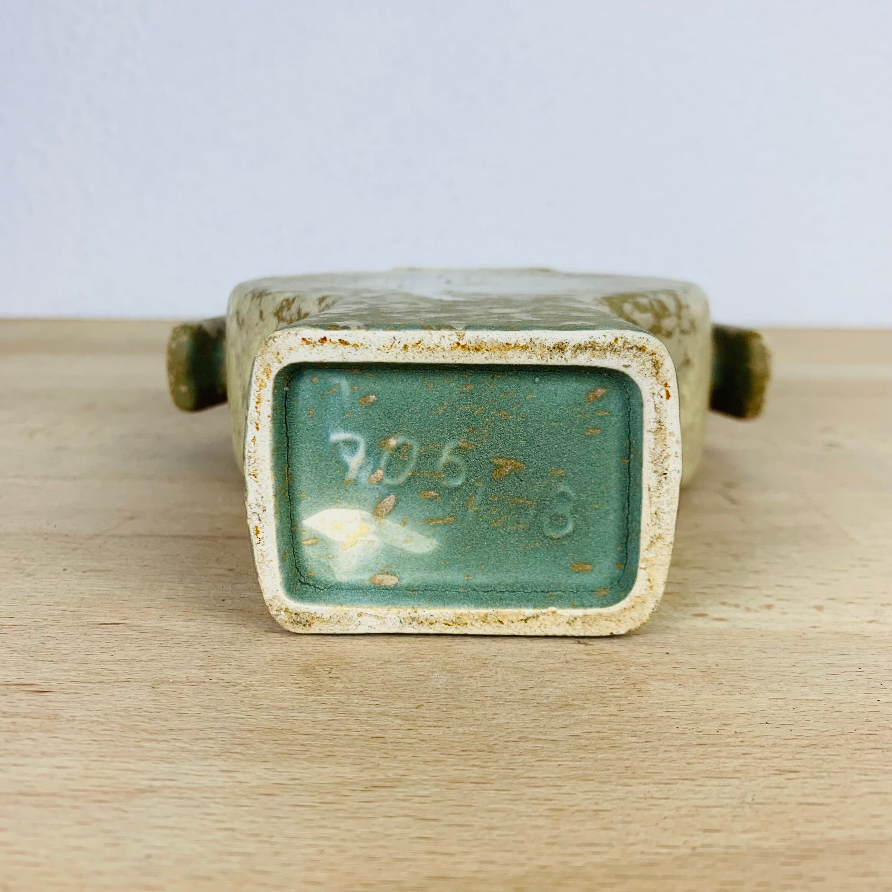 Free-form ceramic vase West Germany