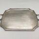 Large 19th century Louis XVI style silver metal tray