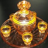 Liquor service orange with orange border