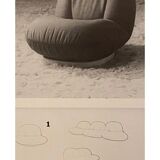 Original Pacha chair by Pierre Paulin, Paris 1981