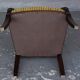 Paire de fauteuils en noyer de style restauration