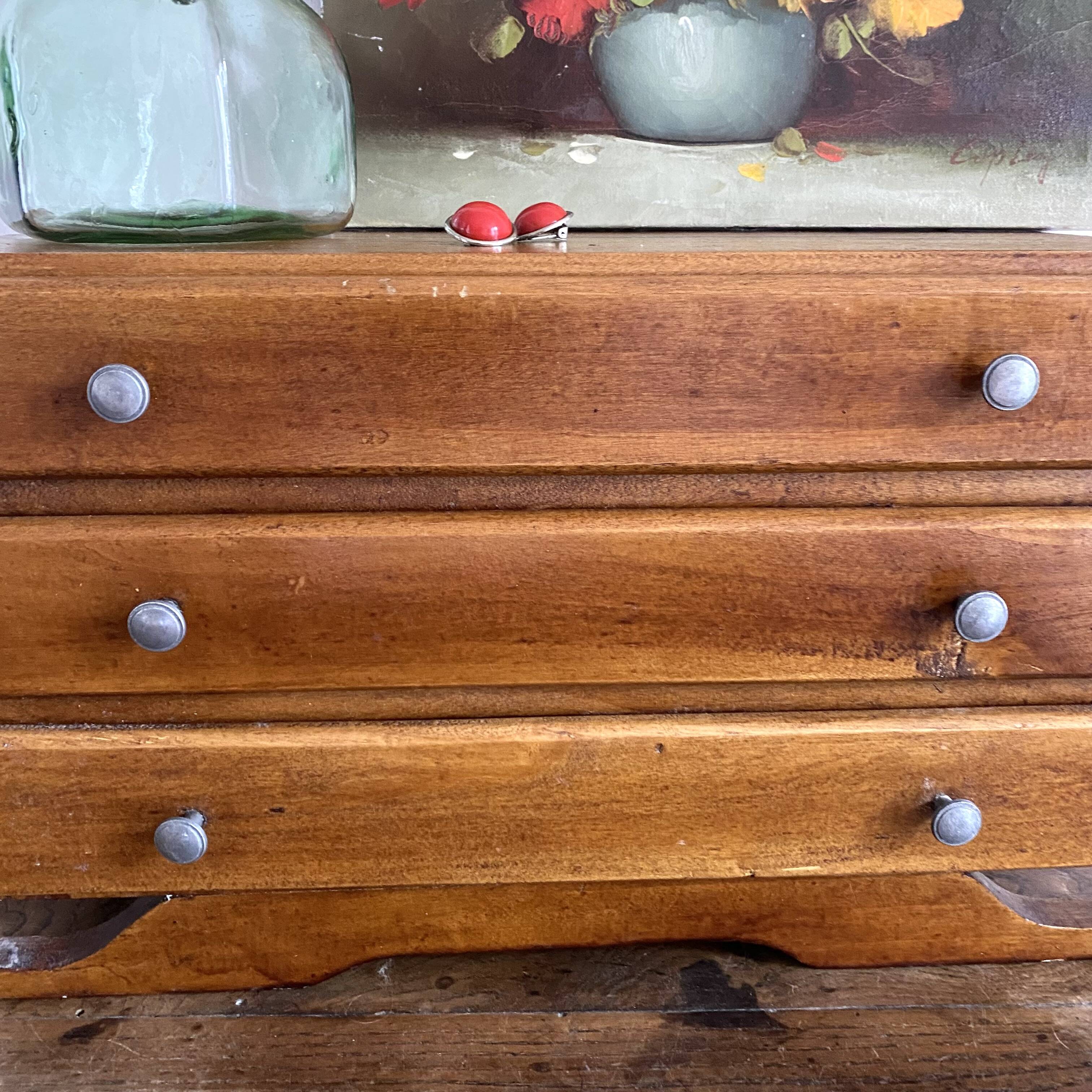 Small piece of furniture with drawers from the 50s and 60s
