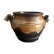 ceramic and rope pot cover