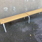 Industrial children's school bench mullca 1960s