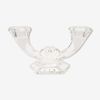 Art Deco chandelier in cut crystal