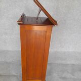 Filing cabinet with curtain and art nouveau desk