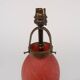 Vintage 1970s Art De France Pate-De-Verre Glass Table Lamp