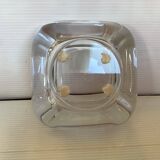 Crystal ashtray pocket tray Vannes le Chatel