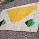 Tapis berbère naturel artisanal 2.5x1.5 m