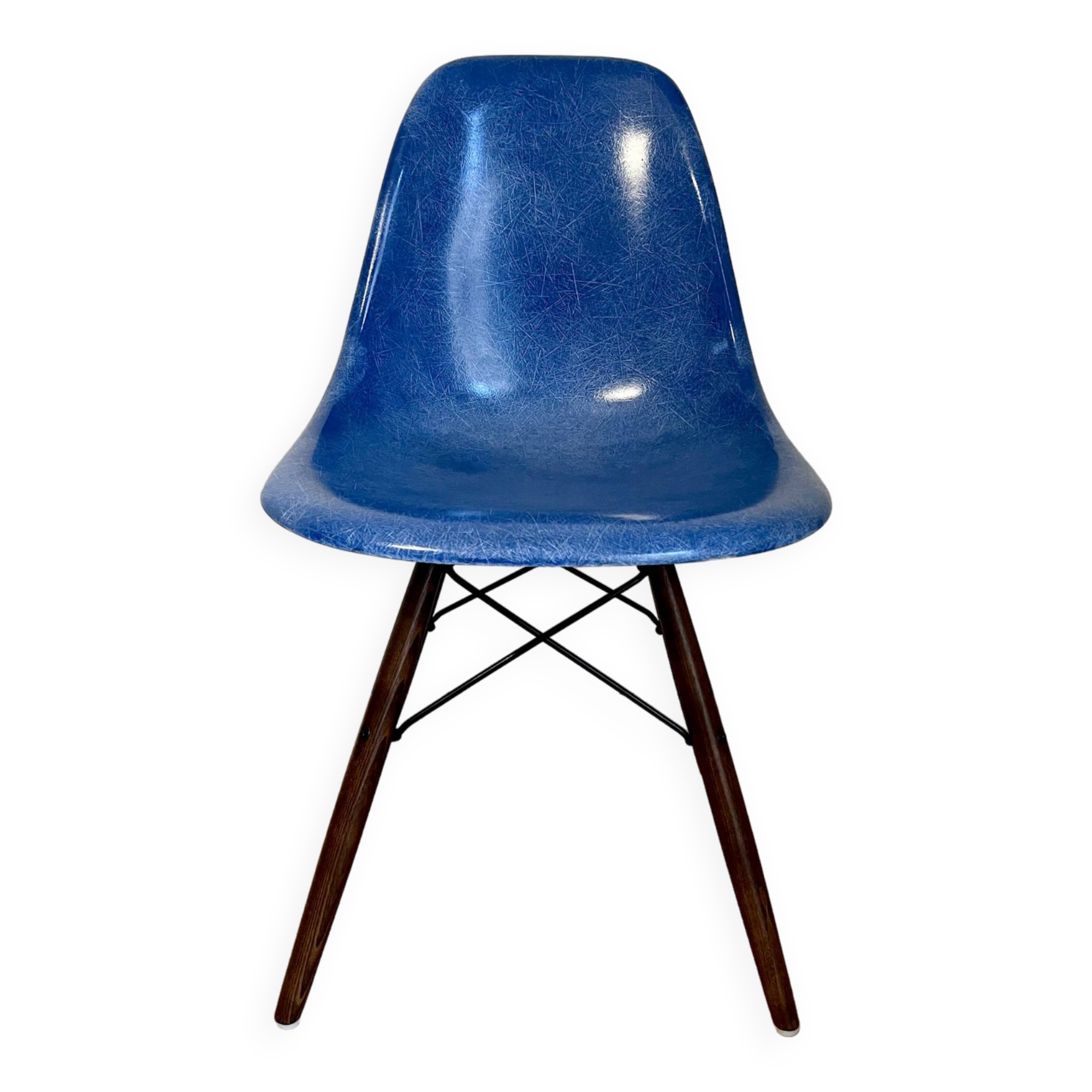 Dsw us herman miller charles et ray eames 50s blue medium knoll space age