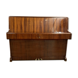 Study piano of the Gaveau brand in Paris in Macassar rosewood around 1940