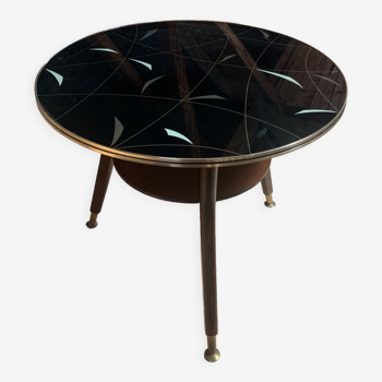 Table vintage tripode