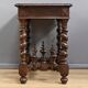 Small Oak Desk Table, Louis XIII Style – Mid-19th Century